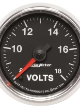 AutoMeter GAUGE; VOLTMETER; 2 1/16in.; 18V; DIGITAL STEPPER MOTOR; GS                                     - 3891 - Image 6