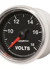 AutoMeter GAUGE; VOLTMETER; 2 1/16in.; 18V; DIGITAL STEPPER MOTOR; GS                                     - 3891 - Image 2