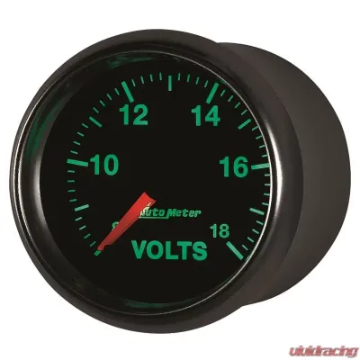 AutoMeter GAUGE; VOLTMETER; 2 1/16in.; 18V; DIGITAL STEPPER MOTOR; GS - 3891