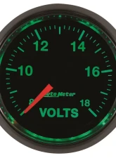 AutoMeter GAUGE; VOLTMETER; 2 1/16in.; 18V; DIGITAL STEPPER MOTOR; GS                                     - 3891 - Image 4
