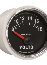 AutoMeter GAUGE; VOLTMETER; 2 1/16in.; 18V; ELECTRIC; GS                                     - 3892 - Image 5