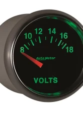 AutoMeter GAUGE; VOLTMETER; 2 1/16in.; 18V; ELECTRIC; GS                                     - 3892 - Image 6