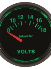AutoMeter GAUGE; VOLTMETER; 2 1/16in.; 18V; ELECTRIC; GS                                     - 3892 - Image 4