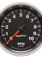 AutoMeter GAUGE; TACHOMETER; 3 3/8in.; 10K RPM; IN-DASH; GS                                     - 3897 - Image 6