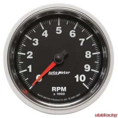 AutoMeter GAUGE; TACHOMETER; 3 3/8in.; 10K RPM; IN-DASH; GS - 3897