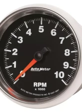 AutoMeter GAUGE; TACHOMETER; 3 3/8in.; 10K RPM; IN-DASH; GS                                     - 3897 - Image 2