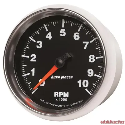 AutoMeter GAUGE; TACHOMETER; 3 3/8in.; 10K RPM; IN-DASH; GS - 3897