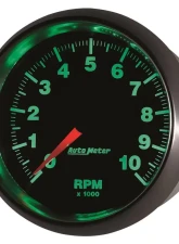 AutoMeter GAUGE; TACHOMETER; 3 3/8in.; 10K RPM; IN-DASH; GS                                     - 3897 - Image 3