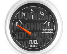 AutoMeter GAUGE; FUEL LEVEL; 2 1/16in.; 240OE TO 33OF; ELEC; HOONIGAN