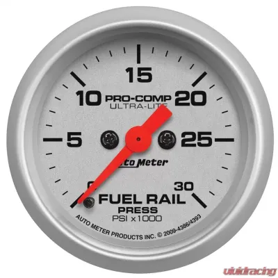 AutoMeter GAUGE; RAIL PRESS (RAM 6.7L); 2 1/16in.; 30KPSI; DIGITAL STEPPER MOTOR; ULTRA-LI - 4393