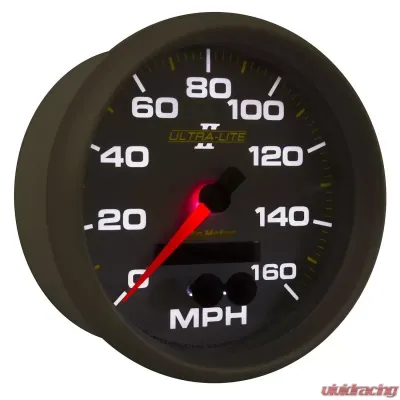 AutoMeter GAUGE; VOLTMETER; 2 5/8in.; 18V; ELECTRIC; CARBON FIBER - 4891