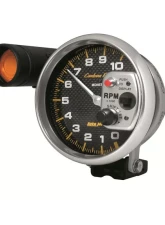 AutoMeter GAUGE; TACHOMETER; 5in.; 10K RPM; PEDESTAL W/EXT. SHIFT-LITE; CARBON FIBER                                     - 4899 - Image 3
