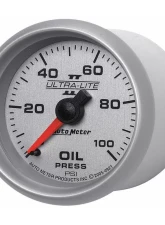 AutoMeter GAUGE; OIL PRESSURE; 2 1/16in.; 100PSI; MECHANICAL; ULTRA-LITE II                                     - 4921 - Image 2