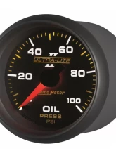 AutoMeter GAUGE; OIL PRESSURE; 2 1/16in.; 100PSI; MECHANICAL; ULTRA-LITE II                                     - 4921 - Image 3