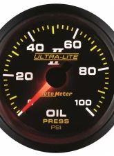 AutoMeter GAUGE; OIL PRESSURE; 2 1/16in.; 100PSI; MECHANICAL; ULTRA-LITE II                                     - 4921 - Image 4