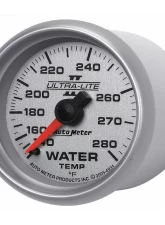 AutoMeter GAUGE; WATER TEMP; 2 1/16in.; 140-280deg.F; MECHANICAL; ULTRA-LITE II                                     - 4931 - Image 2