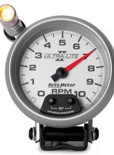 AutoMeter GAUGE; TACHOMETER; 3 3/4in.; 10K RPM; PEDESTAL W/EXT. QUICK-LITE; ULTRA-LITE II                                     - 4990 - Image 3