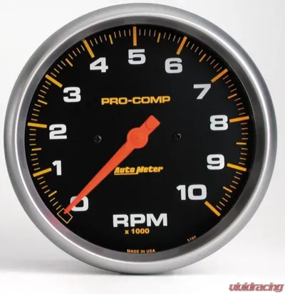 AutoMeter GAUGE; TACHOMETER; 5in.; 10K RPM; IN-DASH; PRO-COMP - 5160