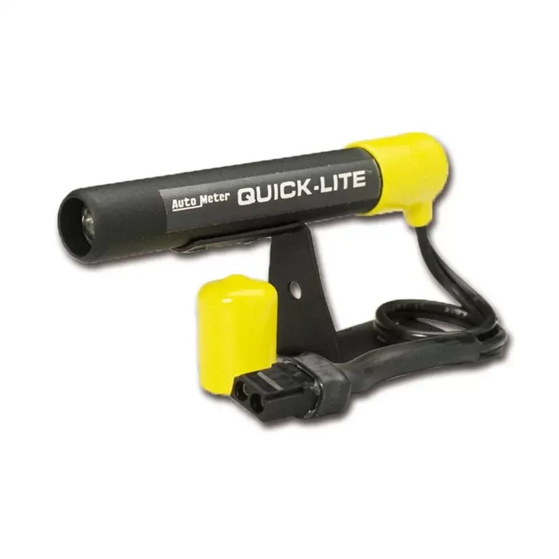 AutoMeter SHIFT LIGHT; AMBER LED; PEDESTAL; BLACK; QUICK-LITE - 5330