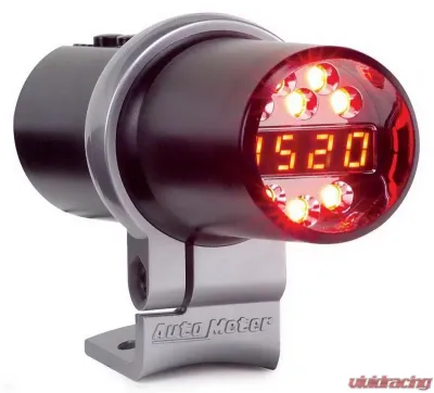 AutoMeter SHIFT LIGHT; DIG W/MULTI-COLOR LED; BLK; PEDESTAL W/RPM PLAYBK; DPSS LEVEL 3 - 5350