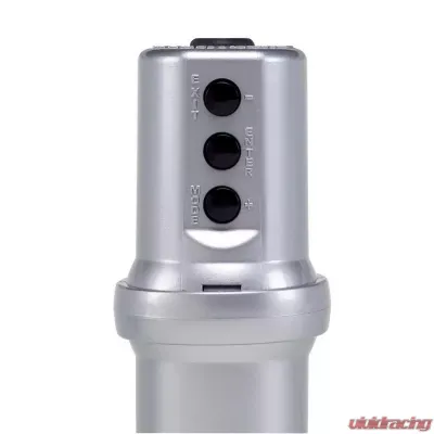 AutoMeter SHIFT LIGHT; DIGL W/MULTI-COLOR LED; SLVR; PEDESTAL W/RPM PLAYBK; DPSS LEVEL 3 - 5351