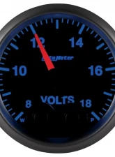 AutoMeter GAUGE; VOLT; 2 1/16in.; 18V; DIGITAL STPR MTR W/PK/WRN; ELITE; W/O PRO-CONTROL                                     - 5683-05702 - Image 2