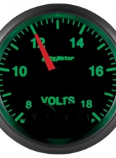 AutoMeter GAUGE; VOLT; 2 1/16in.; 18V; DIGITAL STPR MTR W/PK/WRN; ELITE; W/O PRO-CONTROL                                     - 5683-05702 - Image 4