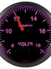 AutoMeter GAUGE; VOLT; 2 1/16in.; 18V; DIGITAL STPR MTR W/PK/WRN; ELITE; W/O PRO-CONTROL                                     - 5683-05702 - Image 5
