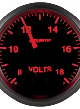 AutoMeter GAUGE; VOLT; 2 1/16in.; 18V; DIGITAL STPR MTR W/PK/WRN; ELITE; W/O PRO-CONTROL                                     - 5683-05702 - Image 6