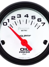 AutoMeter GAUGE; OIL PRESSURE; 2 1/16in.; 7BAR; ELECTRIC; PHANTOM                                     - 5727-M - Image 2