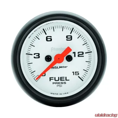 AutoMeter GAUGE; FUEL PRESSURE; 2 1/16in.; 15PSI; DIGITAL STEPPER MOTOR; PHANTOM - 5761