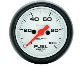 AutoMeter GAUGE; FUEL PRESSURE; 2 1/16in.; 100PSI; DIGITAL STEPPER MOTOR; PHANTOM