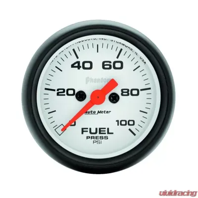 AutoMeter GAUGE; FUEL PRESSURE; 2 1/16in.; 100PSI; DIGITAL STEPPER MOTOR; PHANTOM - 5763