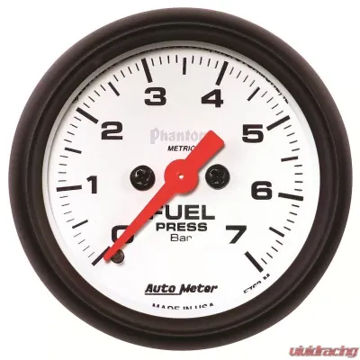 AutoMeter GAUGE; FUEL PRESSURE; 2 1/16in.; 7BAR; DIGITAL STEPPER MOTOR; PHANTOM - 5763-M
