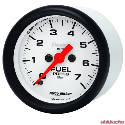 AutoMeter GAUGE; FUEL PRESSURE; 2 1/16in.; 7BAR; DIGITAL STEPPER MOTOR; PHANTOM - 5763-M