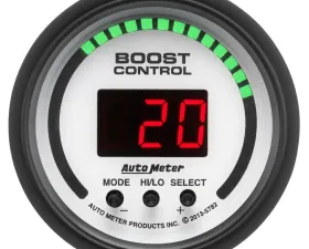 AutoMeter GAUGE; BOOST CONTROLLER; 2 1/16in.; 30INHG-30PSI; INCL. SOLENOID; DIGITAL; PHANT