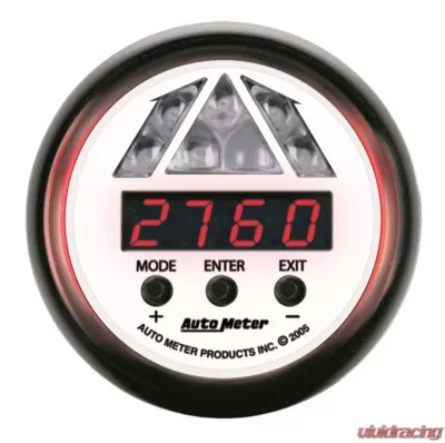 AutoMeter GAUGE; TACHOMETER; DIGITAL RPM W/LED SHIFT LIGHT; PHANTOM - 5787