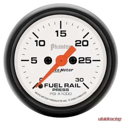 AutoMeter GAUGE; RAIL PRESS (RAM 6.7L); 2 1/16in.; 30KPSI; DIGITAL STEPPER MOTOR; PHANTOM - 5793