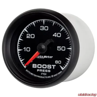 AutoMeter GAUGE; BOOST; 2 1/16in.; 60PSI; MECHANICAL; ES - 5905