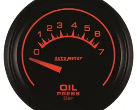 AutoMeter GAUGE; OIL PRESSURE; 2 1/16in.; 7 BAR; ELECTRIC; ES