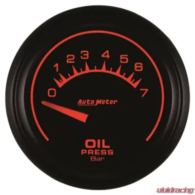 AutoMeter GAUGE; OIL PRESSURE; 2 1/16in.; 7 BAR; ELECTRIC; ES - 5927-M