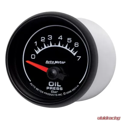 AutoMeter GAUGE; OIL PRESSURE; 2 1/16in.; 7 BAR; ELECTRIC; ES - 5927-M