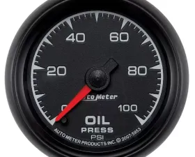AutoMeter GAUGE; OIL PRESSURE; 2 1/16in.; 100PSI; DIGITAL STEPPER MOTOR; ES