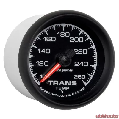AutoMeter GAUGE; TRANSMISSION TEMP; 2 1/16in.; 100-260deg.F; DIGITAL STEPPER MOTOR; ES - 5957