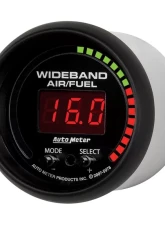 AutoMeter GAUGE; AIR/FUEL RATIO-PRO; 2 1/16in.; 10:1-20:1; DIGITAL W/PEAK/WARN; ES                                     - 5978 - Image 2