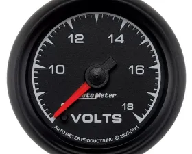 AutoMeter GAUGE; VOLTMETER; 2 1/16in.; 18V; DIGITAL STEPPER MOTOR; ES
