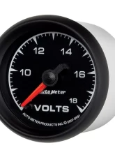 AutoMeter GAUGE; VOLTMETER; 2 1/16in.; 18V; DIGITAL STEPPER MOTOR; ES                                     - 5991 - Image 2
