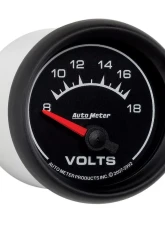 AutoMeter GAUGE; VOLTMETER; 2 1/16in.; 18V; ELECTRIC; ES                                     - 5992 - Image 3