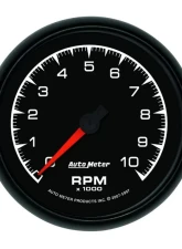 AutoMeter GAUGE; TACHOMETER; 3 3/8in.; 10K RPM; IN-DASH; ES                                     - 5997 - Image 3