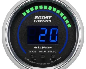 AutoMeter GAUGE; BOOST CONTROLLER; 2 1/16in.; 30INHG-30PSI; INCL. SOLENOID; DIGITAL; COBAL